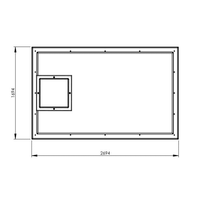 4500 Litre GRP Water Tank - Two Piece Insulated