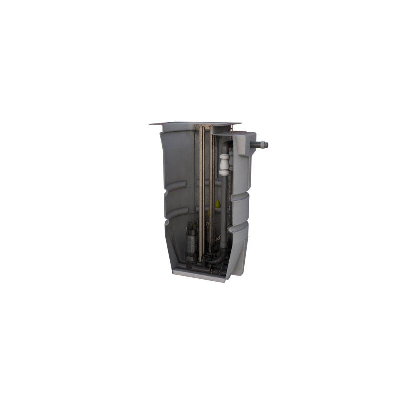1190 Litre Foul Water - Mini Twin Pump Station
