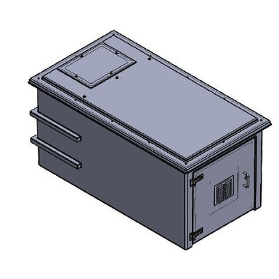 500 Litre GRP Pump Enclosure with built in Tank, AG air gap CUCOMP.2000-500