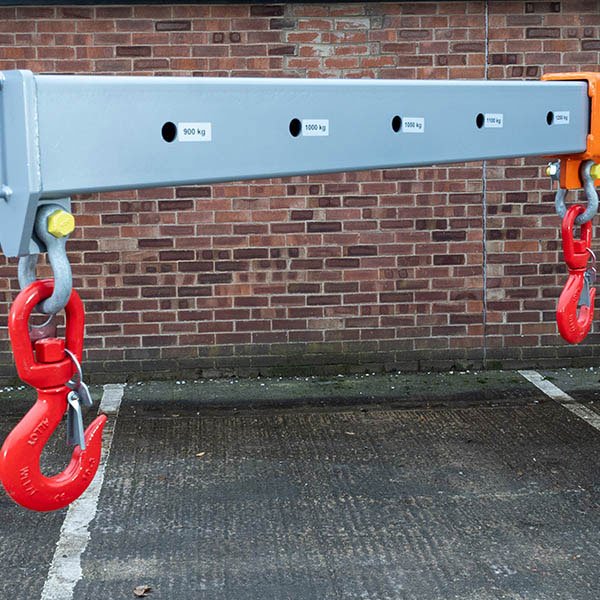 Fork Mounted Height Adjustable Extending Jib