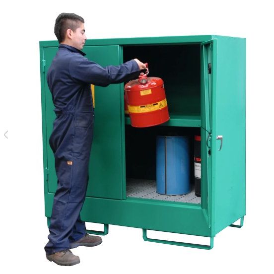 Steel Chemstor Secure Store - CS5 - in use