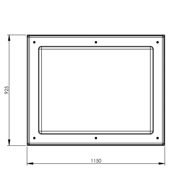 570 Litres GRP Water Tank - Two Piece Insulated