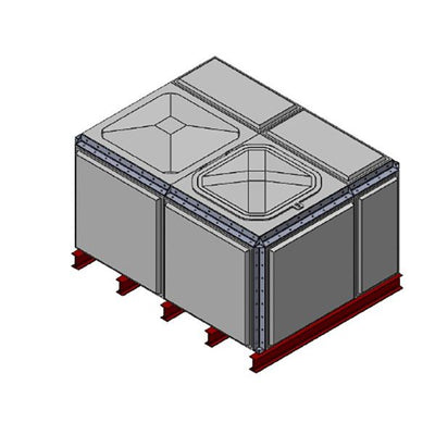 4079 Litre GRP Sectional Water Tank, 2x1.5x1 Totally Internally Flanged (TIF)