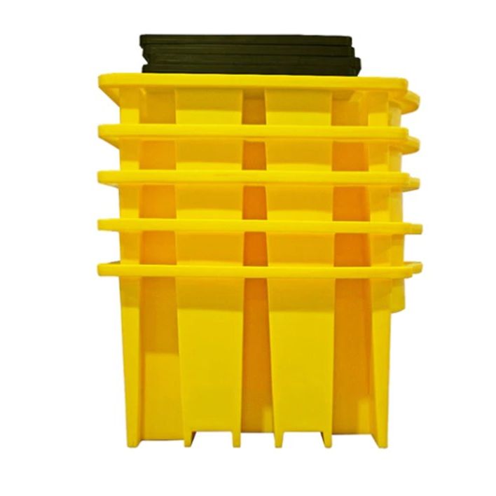 Nestable IBC Spill Pallet with Drip Tray stacked