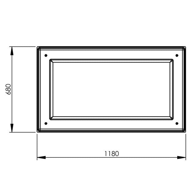 600 Litre GRP Water Tank - Two Piece Insulated