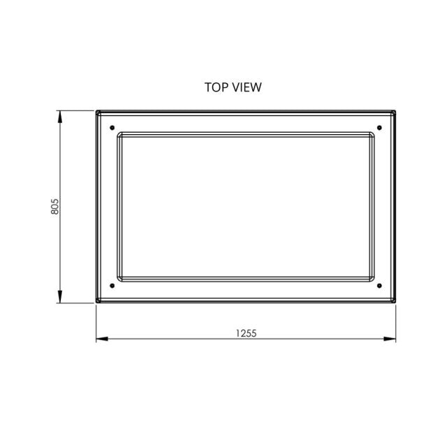 650 Litre GRP Water Tank - Two Piece Insulated