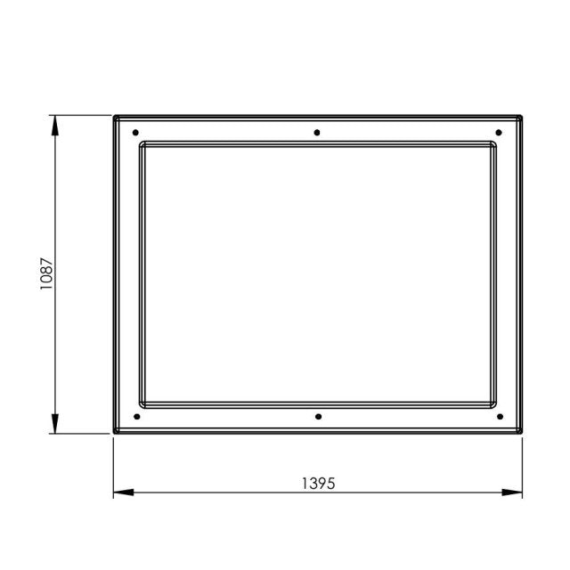 680 Litre GRP Water Tank - Two Piece Insulated