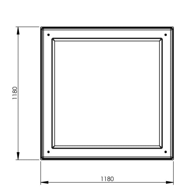 751 Litre GRP Water Tank, Insulated