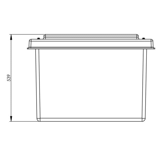 90 Litre GRP Water Tank, Insulated
