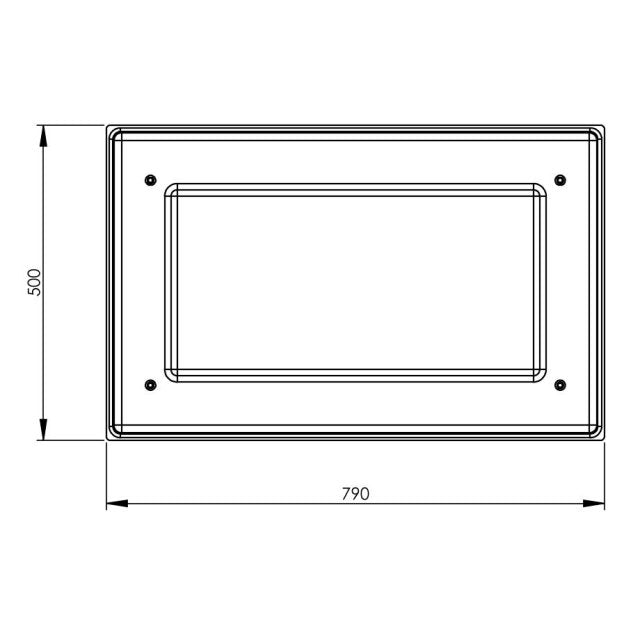 90 Litre GRP Water Tank, Insulated