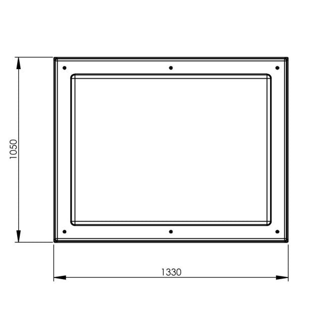 909 Litre GRP Water Tank - Two Piece Insulated