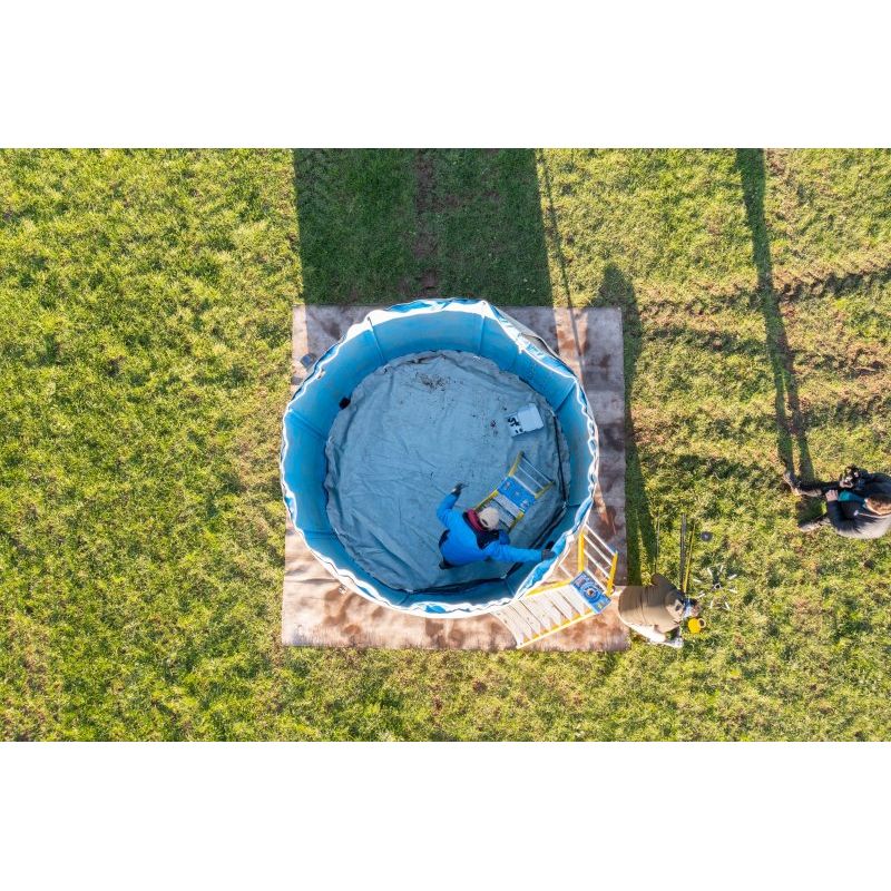 Deploy 14,000 Litre Inflatable Concrete Water Tank