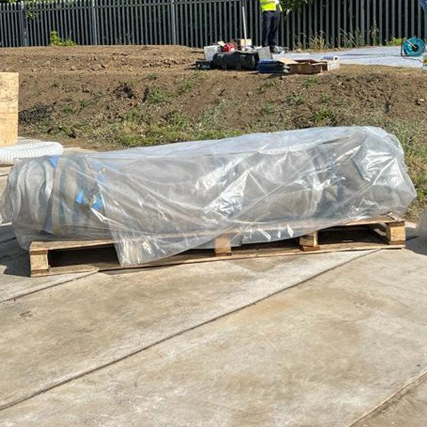 Deploy 14,000 Litre Inflatable Concrete Water Tank