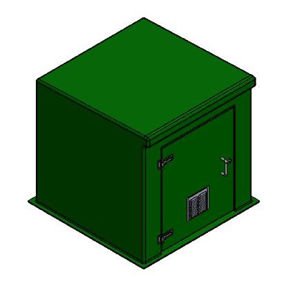 GRP Booster Enclosure PWH-1.2x1.2x1.2