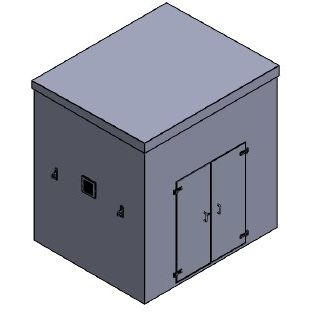 GRP Booster Set Grand Enclosure PWHG.3x2.5x3