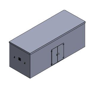 GRP Booster Set Grand Enclosure PWHG.8x3x3