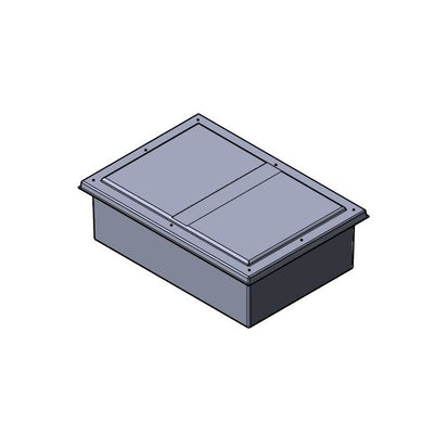 750 litre divided grp tank