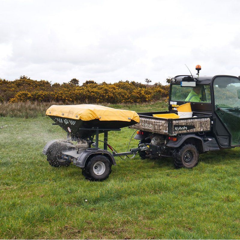 JFC Manually Controlled ATV Fertiliser Spreader