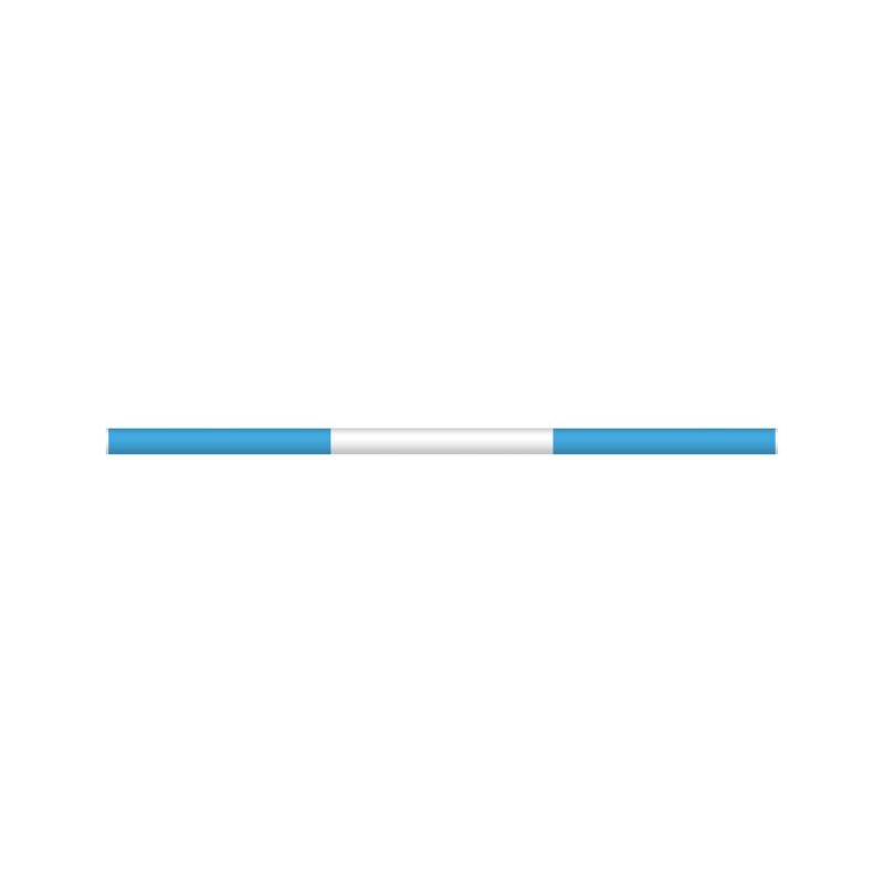 Single Showjumping Pole - 3 Colour Bands