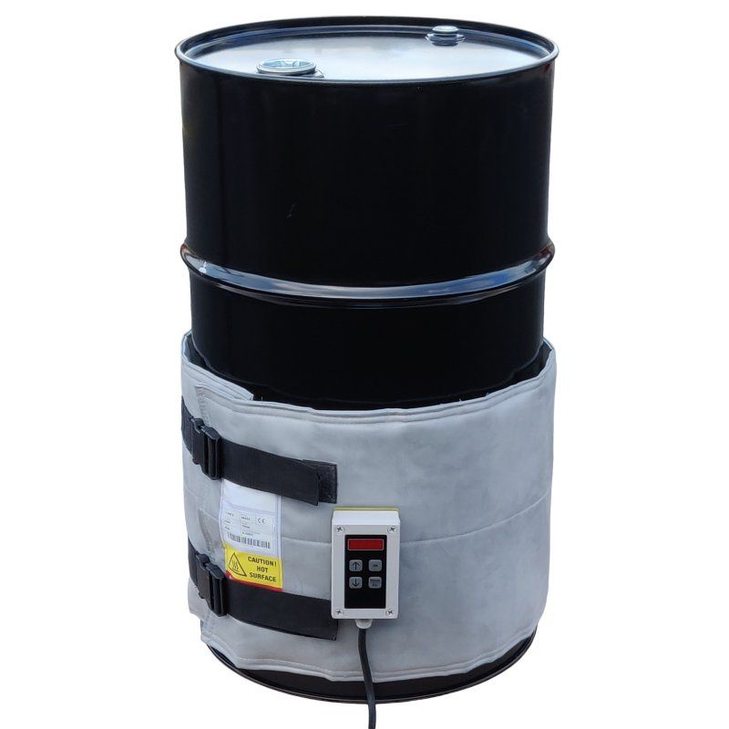 High Temperature Drum Heating Jacket 0 - 200 °C for 105-120L Drums