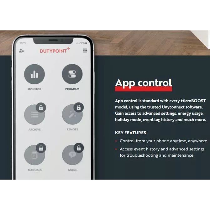 Microboost Tank app