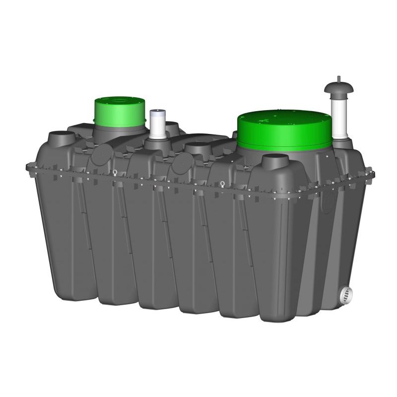 BioRock Beasy Non Electrical 2PE Sewage Treatment Plant