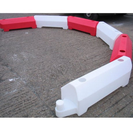 Track Road and Site Barrier -RB1300, White