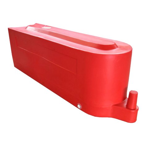 Pack (2) Track Road and Site Barrier - RB1300, Red and White