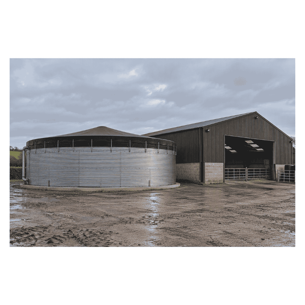 500,000 Litre Galvanised Steel Water Tank