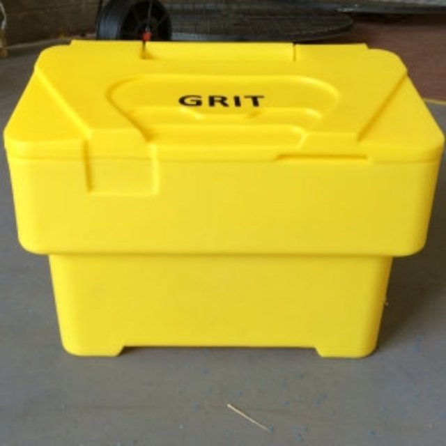 115 Litre Plastic Grit Bin, Stackable