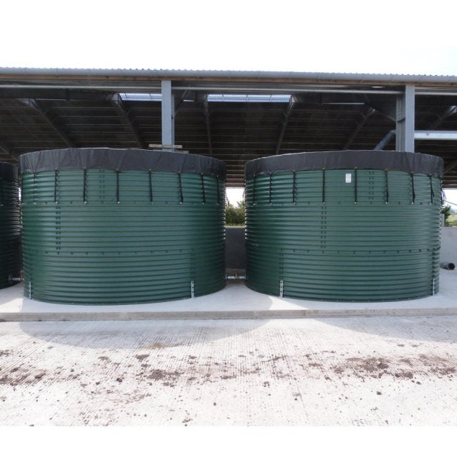 16,000 Litre Coated Steel Water Storage Tank