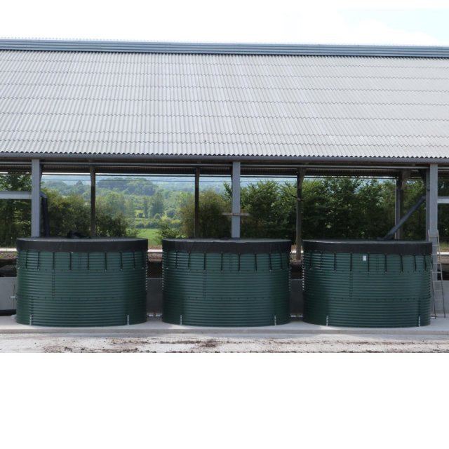 9000 Litre Coated Steel Water Tank