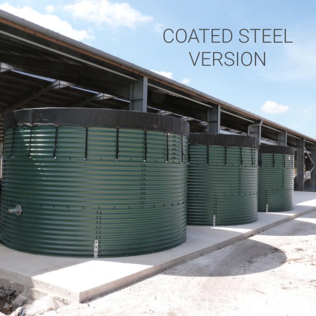 49,000 Litre Galvanised Steel Water Tank