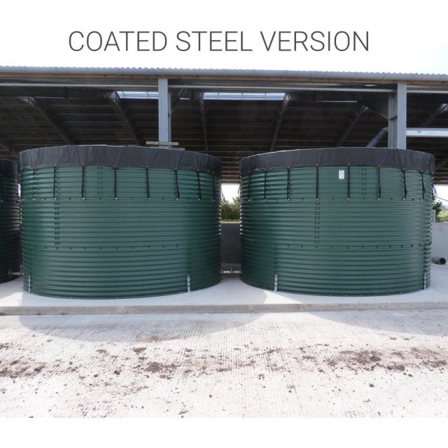 73,500 Litre Coated Steel Water Storage Tank