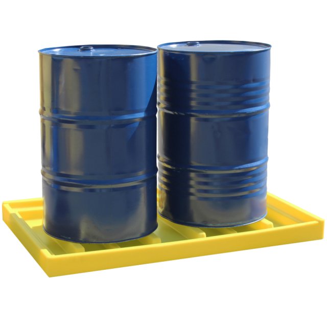 Spill drip tray base only, 145 Litre, with drums