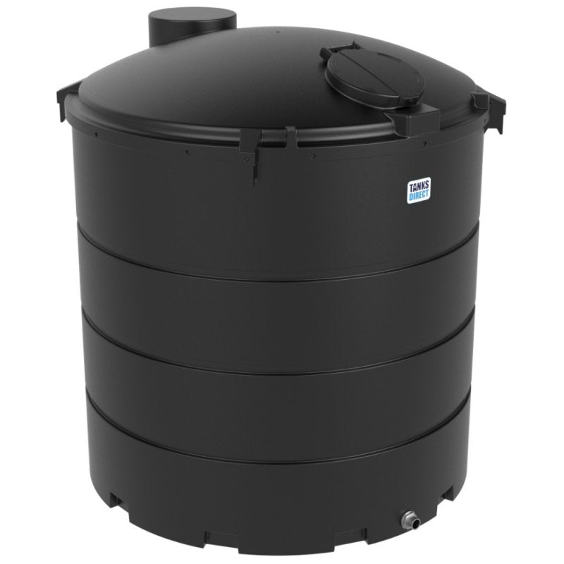 6000 Litre Round Water Tank, Potable