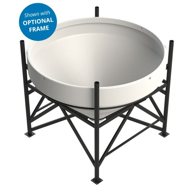 Enduramaxx 1500 Litre Cone Tank Open Top with 40Â° base