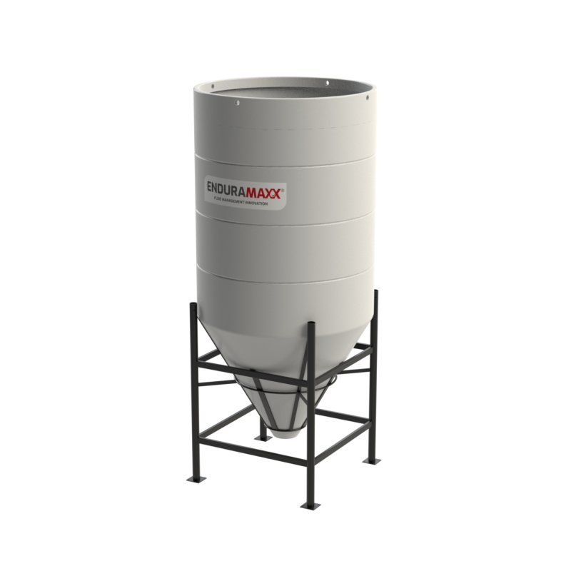 Enduramaxx 3150 Litre Cone Tank Open Top with 60Â° base