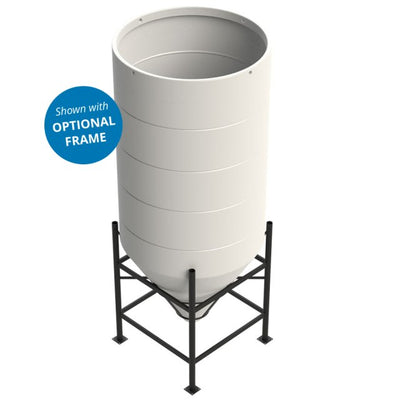 Enduramaxx 3650 Litre Cone Tank Open Top with 60Â° base