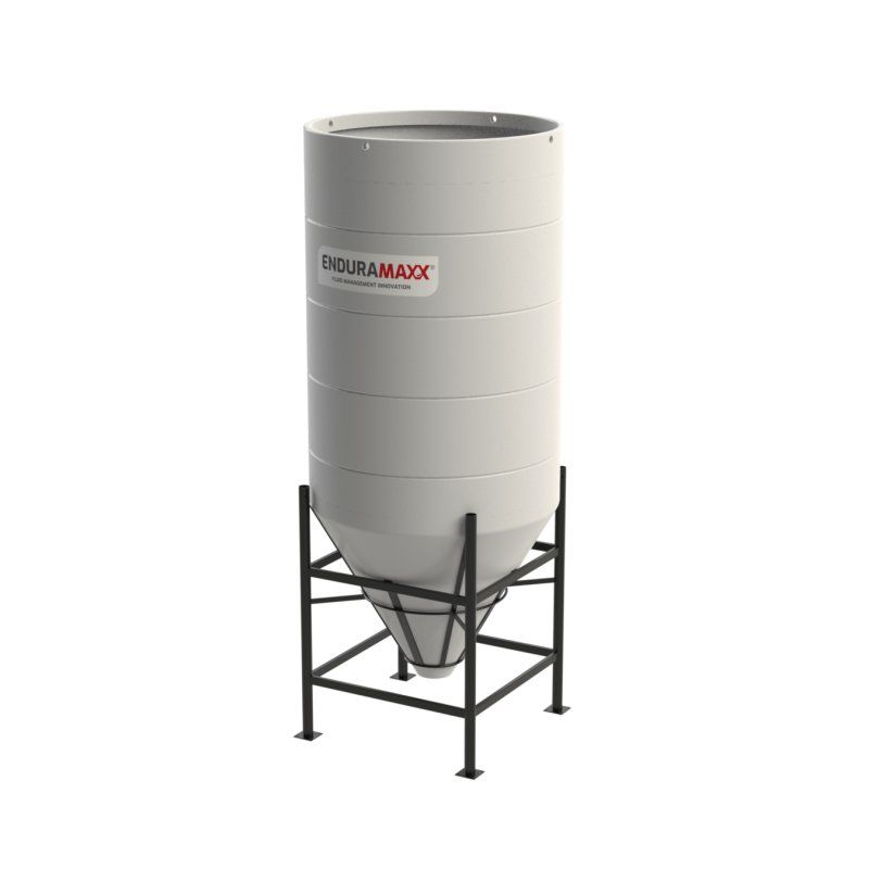 Enduramaxx 3650 Litre Cone Tank Open Top with 60Â° base