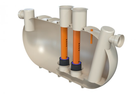 Klargester Full Retention Separator - NSFA010 Cut Away
