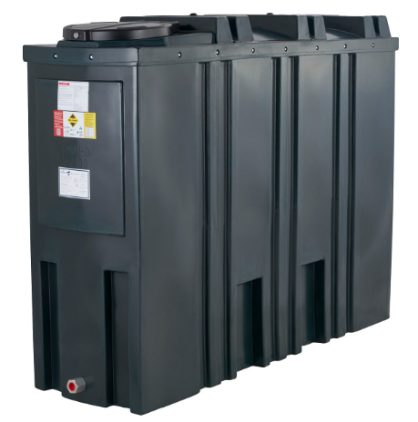 1400 Litre Slimline Bunded Oil Tank