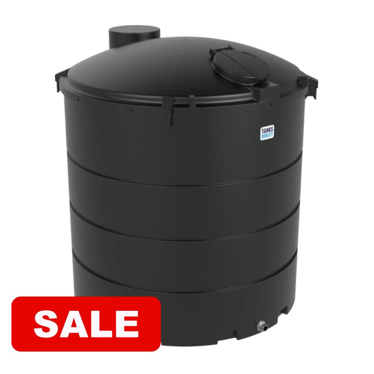 6000 Litre Round Water Tank, Non Potable