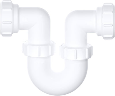 40mm Easy Flow running Swivel P Trap with Multi fit Connection
