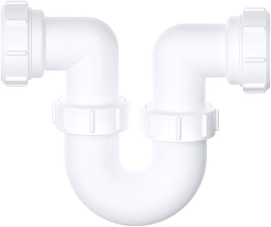 40mm Easy Flow running Swivel P Trap with Multi fit Connection