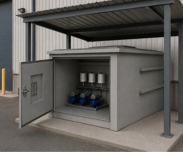 GRP Combination Unit With Triple Pump