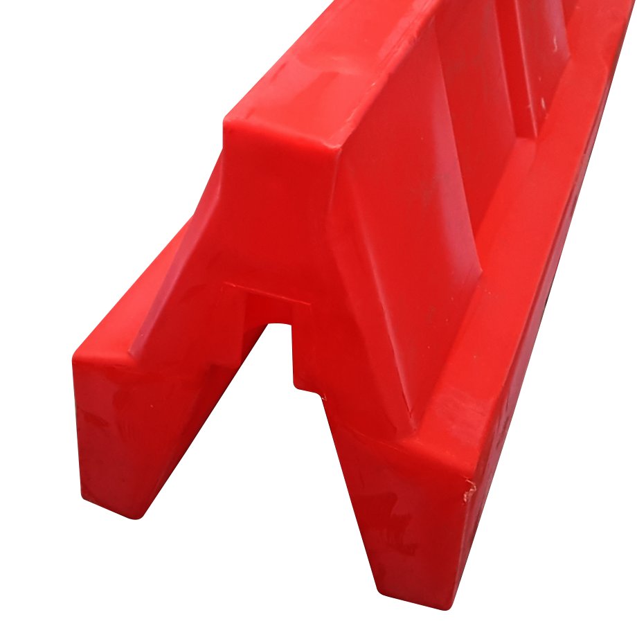 2 Metre Euro Safety Barrier, Red - Tanks Direct