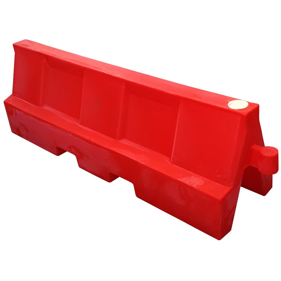 Euro Safety Barriers, 2M, 1Red 1 White - Tanks Direct