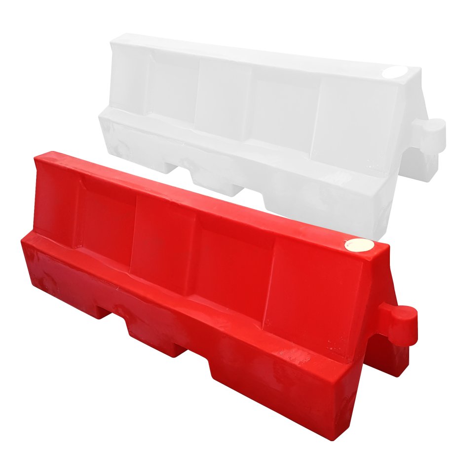 Euro Safety Barriers 2m 1red 1 White Tanks Direct