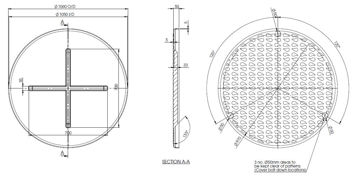 Pump Chamber Cover - Tanks Direct